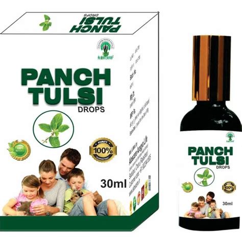 30 Ml Panch Tulsi Drops Grade Premium At Best Price In Delhi K B