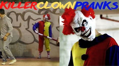 Killer Clown Pranks Tik Tok Compilation YouTube