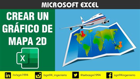 Crear Un Gr Fico De Mapa En Excel Youtube