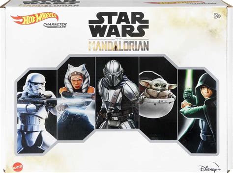Hot Wheels Star Wars The Mandalorian Character Car Pack Walmart