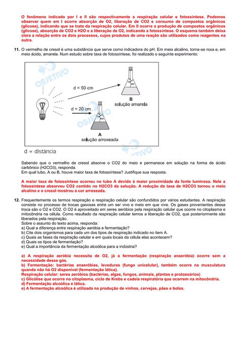 Lista de exercícios BIO frente 3 e 4 2º bim 3º ano prof James