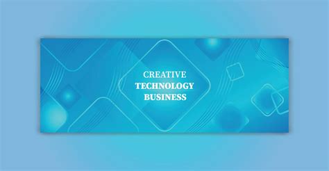 Creative technology banner template design 6663054 Vector Art at Vecteezy