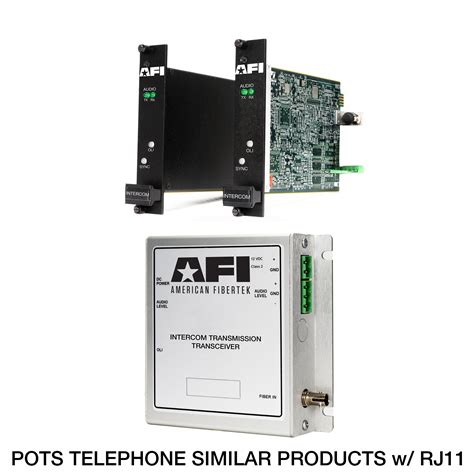 POTS Telephone – American Fibertek