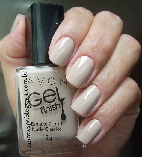 Minhas Paix Es Minhas Unhas Nude Classico Avon