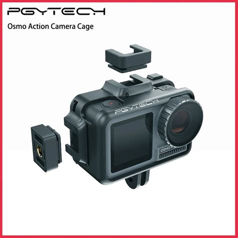 PGYTECH Camera Cage Case Protetor Para DJI Osmo Action Sport Frame Capa