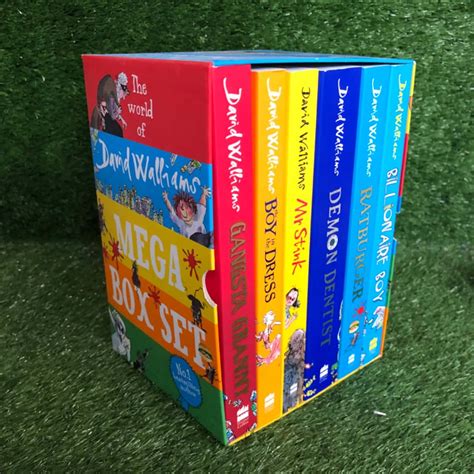 The World Of David Walliams Mega Box Set 6 Books