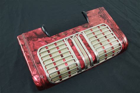 Hohner Spareparts Merchandise Treble Grill Cpl Red For Corona Iii