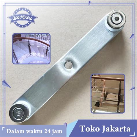 Jual Railing Kaca Stainless 304 Penjepit Kaca Sus 304 Jepit Kaca Plat