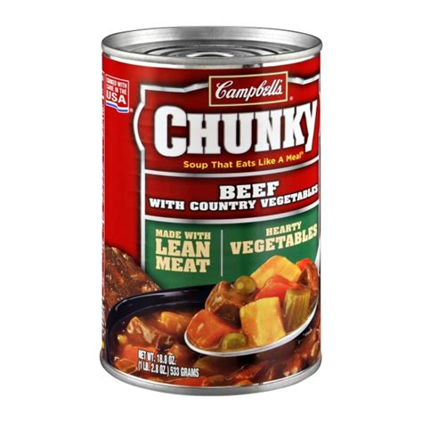 Campbell's Chunky Soup Beef with Country Vegetables