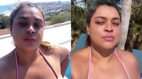 Preta Gil mostra detalhes de corpão em vídeo e coloca bumbum pra jogo