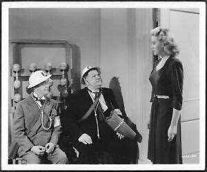 Stan And Ollie With Jacqueline White In Air Raid Wardens 1943