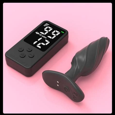 Wireless Remote Control Electric Shock Anal Plug Sq Chastitygo