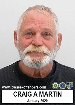 Craig Alan Martin Sex Offender In Mount Pleasant Ia Ia