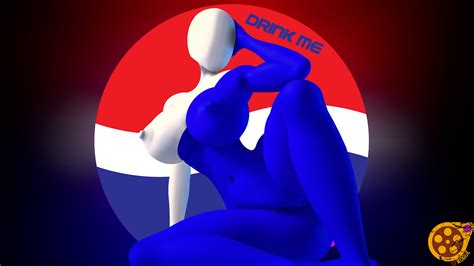 Pepsiwoman Original Character Naked Boobs Big Boobs Nipples Ass Big Ass Horny Face Sexy Horny D