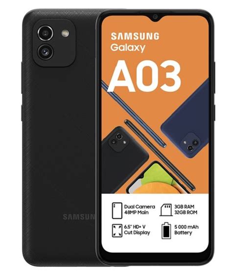 Samsung Galaxy A03 32gb Lte Dual Sim Black Shop Today Get It Tomorrow