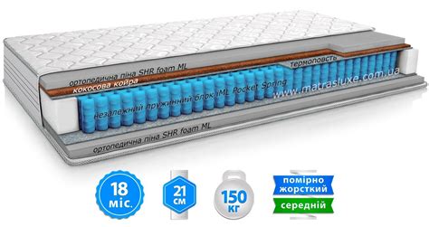 Матрас ортопедический MatroLuxe INSTA / ИНСТА 160x200 см – фото, отзывы ...