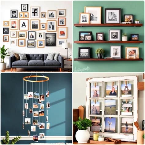 photo display ideas  showcase  memories