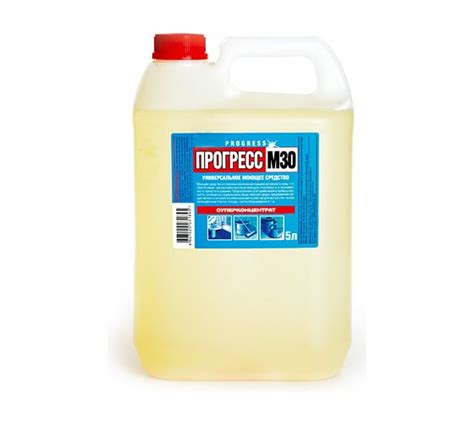 Универсальное моющее средство Прогресс М30 суперконцентрат 5 л М-08-3 ...