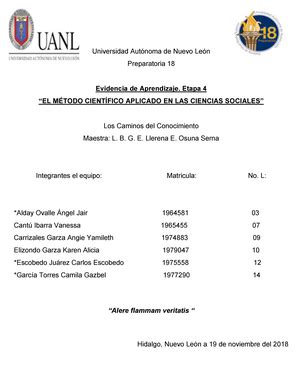 Equipo 4 EV4 LCC EVIDENCIA Los Caminos Del Conocimiento UANL