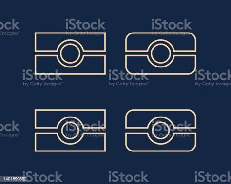 Biometric Passport Symbol Set Stock Illustration Download Image Now