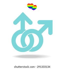 Same Sex Marriage Icons Celebrate Pride Vector Stock Vector Royalty Free Shutterstock