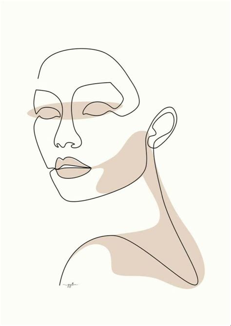 stare facial  drawing  art minimalist  collage wall