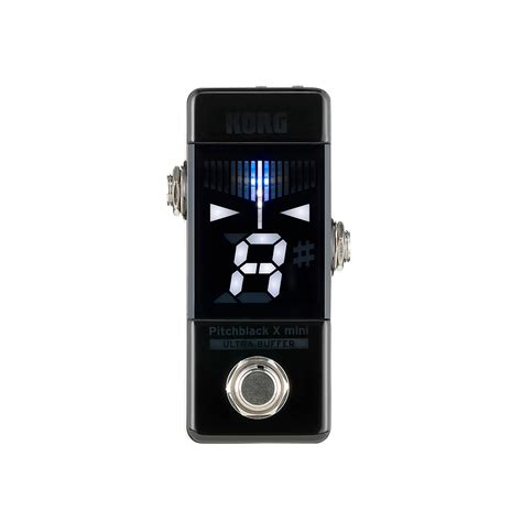 Pedal Afinador Crom Tico Korg Pitchblack X Mini Sp Digital