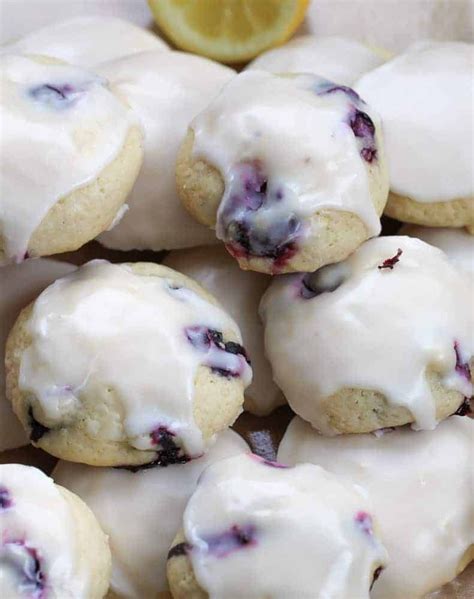 Soft Lemon Blueberry Explosion Cookies Artofit