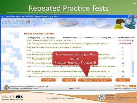 Ppt Mkcls Quasi Online Examination Practice Exam System Powerpoint