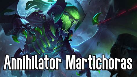 Smite Skin Showcase Annihilator Martichoras Youtube