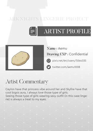 Arknights Lingerie Collaboration Fanbook Luscious Hentai Manga Porn