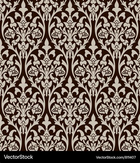 Victorian Style Pattern Royalty Free Vector Image