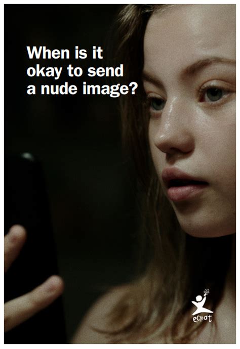 Guide For Teachers When Is It Okay To Send A Nude Photo Ecpat Sverige