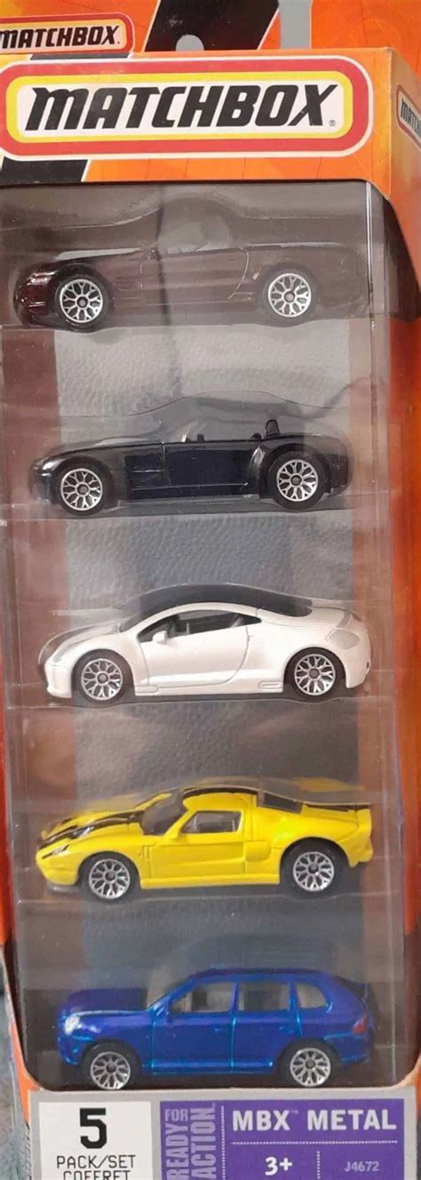 Matchbox Pack De 5 MBX Metal Universo Hot Wheels