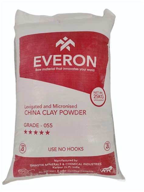 Powdered Red China Clay Powder Packaging Size 25 Kg At Rs 8000tonne