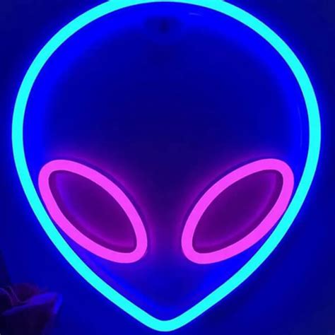 Alien Head Neon Sign Customized By BgNeon