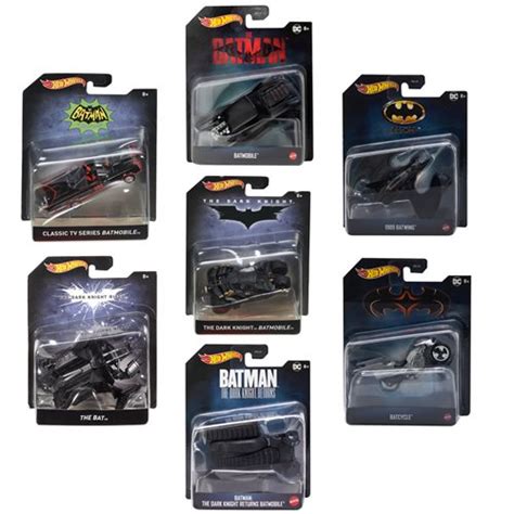 Hot Wheels Batman Scale Vehicle Mix Case Of