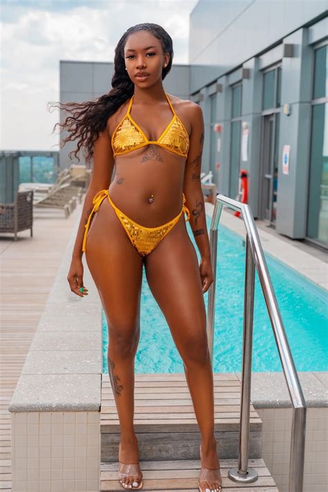 Gold Sequin Bikini Pink Sequin Bikini Etsy