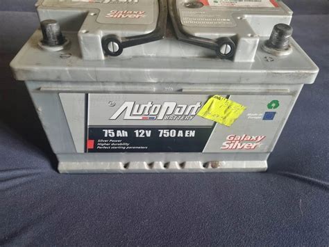 Akumulator AutoPart 75 Ah 12v 750 A - 13412762793 - oficjalne archiwum ...