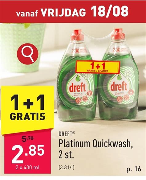 Platinum Quickwash Promotie Bij ALDI