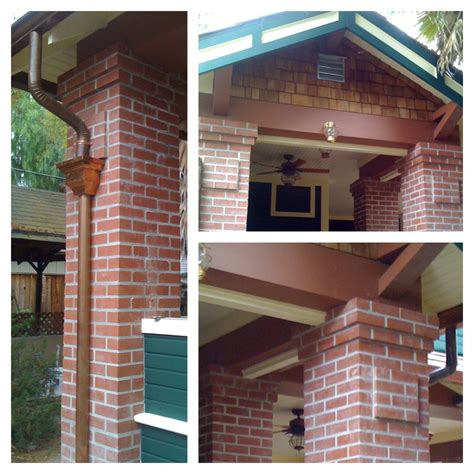 brick columns  porch addition cyprex construction landscapes cyprex