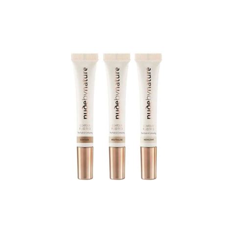 Nude By Nature Contour Fluid Trio X G BIG W