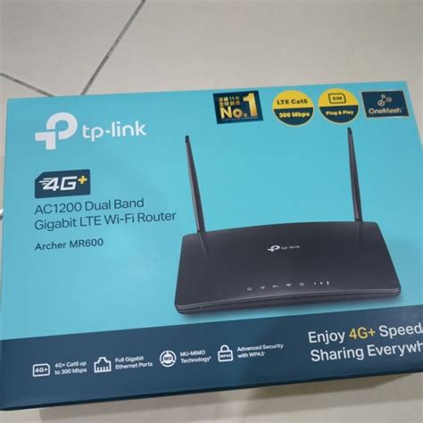 TP-Link Archer MR600 V3 第三代 AC1200 雙頻 4G LTE 無線路由器 可接SIM卡 | 蝦皮購物