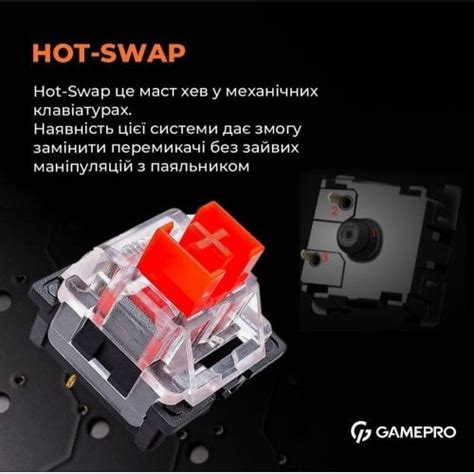 Gamepro Mk Outemu Red Hot Swap Rgb White