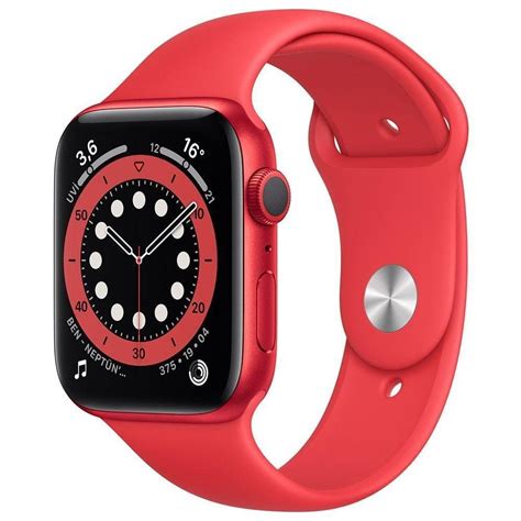 Apple Watch Series 6 44 mm Kırmızı Alüminyum Kasa Akıllı Saat Fiyatları
