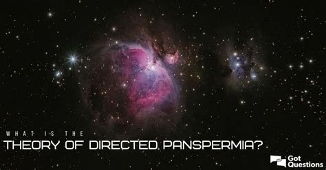 What Is The Theory Of Directed Panspermia