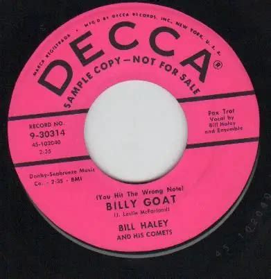 Billy Goat Rockin Rollin Rover Bill Haley Inch Recordsale