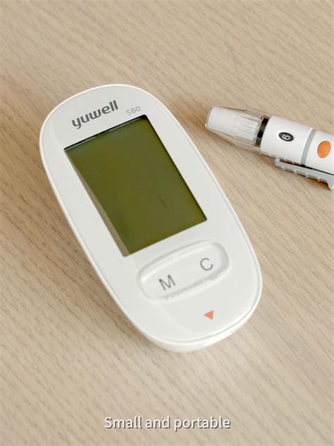 YUWELL 710 глюкометр, глюкометр для диабета, тест-полоски, глюкометр ...