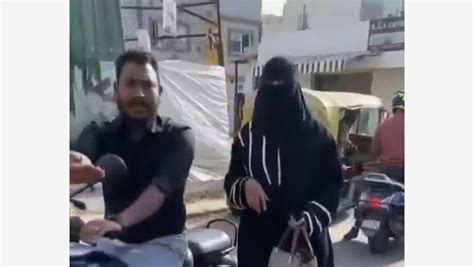 Bengaluru One Arrested After Video Of Mob Harassing Muslim Woman In Burqa Goes Viral Oneindia