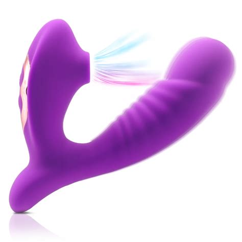 Clitoral Sucking G Spot Dildo Vibrator With Powerful Modes Clit